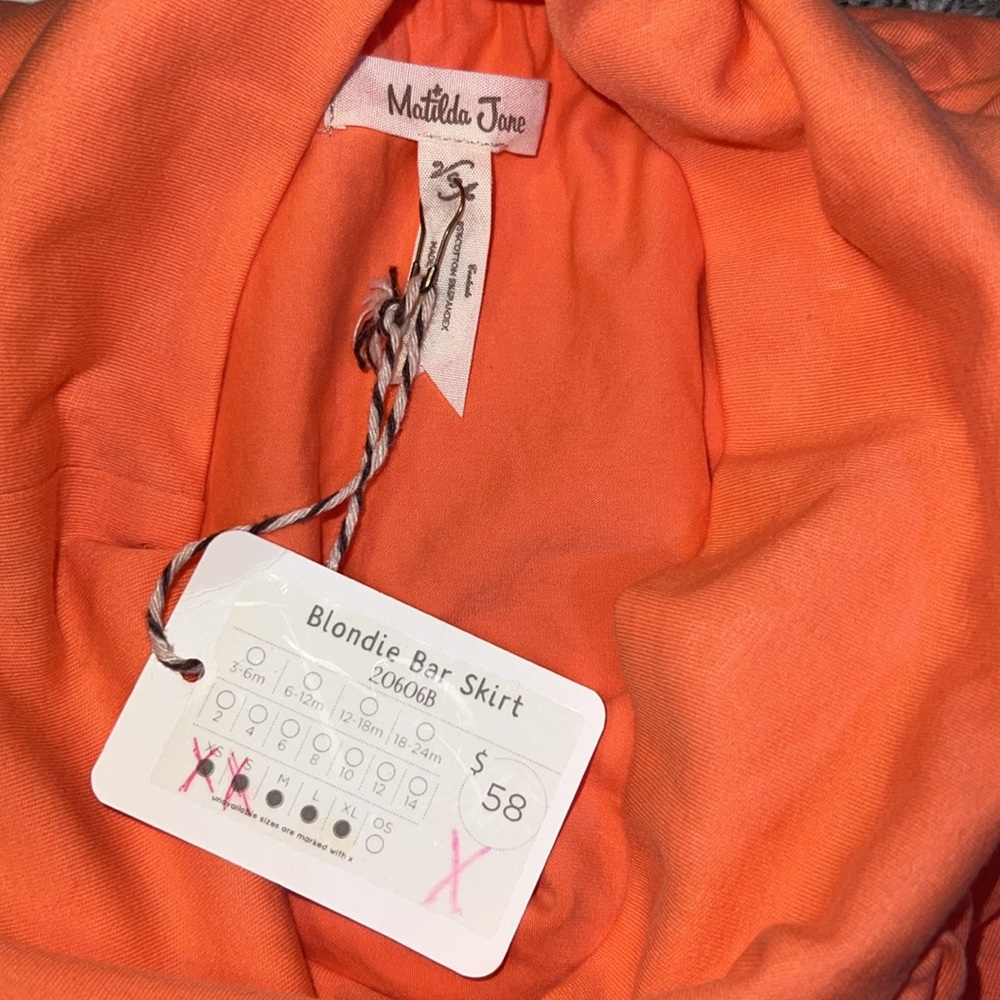NWT Matilda Jane Blondie Bar Skirt S - Picture 5 of 7